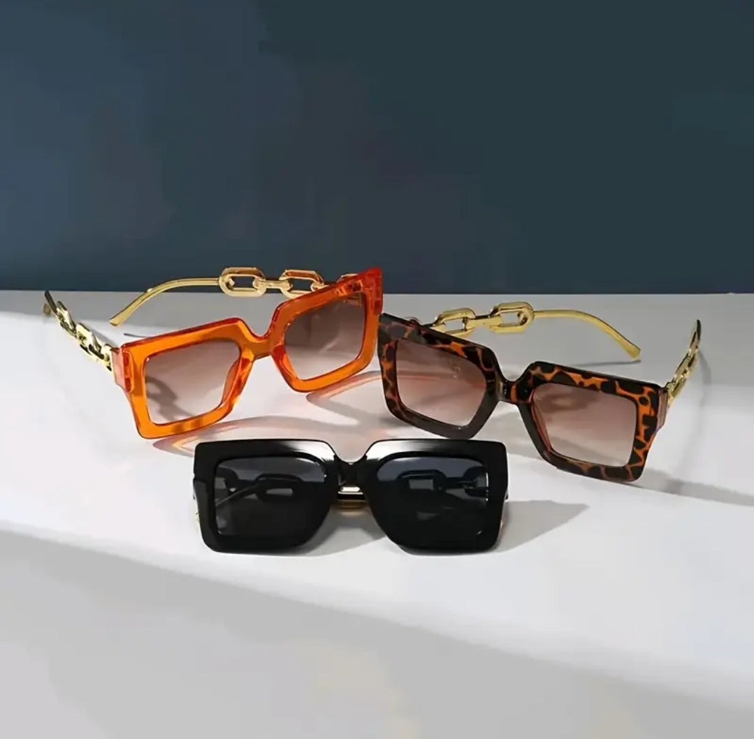 3pcs Large Frame Retro Glasses, Chic Frames Suitable for Casual Enthusiasts and Decorative Glasses for Photography
