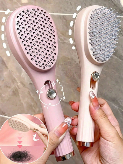 Telescopic Comb: Magic Massage Comb, Press And Clean Comb, Do Not Entangle Hair, Do Not Hurt The Hair Scalp, Portable Home Upgrade Hair Accessories For Women Hair Accessories Hair